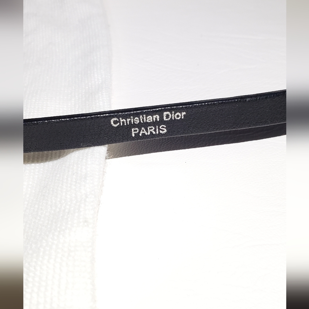 Christian Dior by Galliano Hardcore Mousqueton Chain Belt Noir 85 w/ Box (2004) - Picture 7 of 17